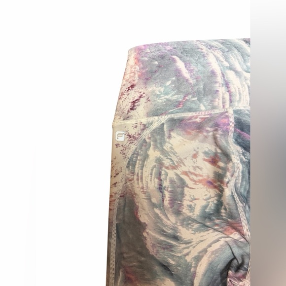 Fabletics High-Waisted PowerHold 7/8 legging pastel stratus Small compression - Picture 7 of 9